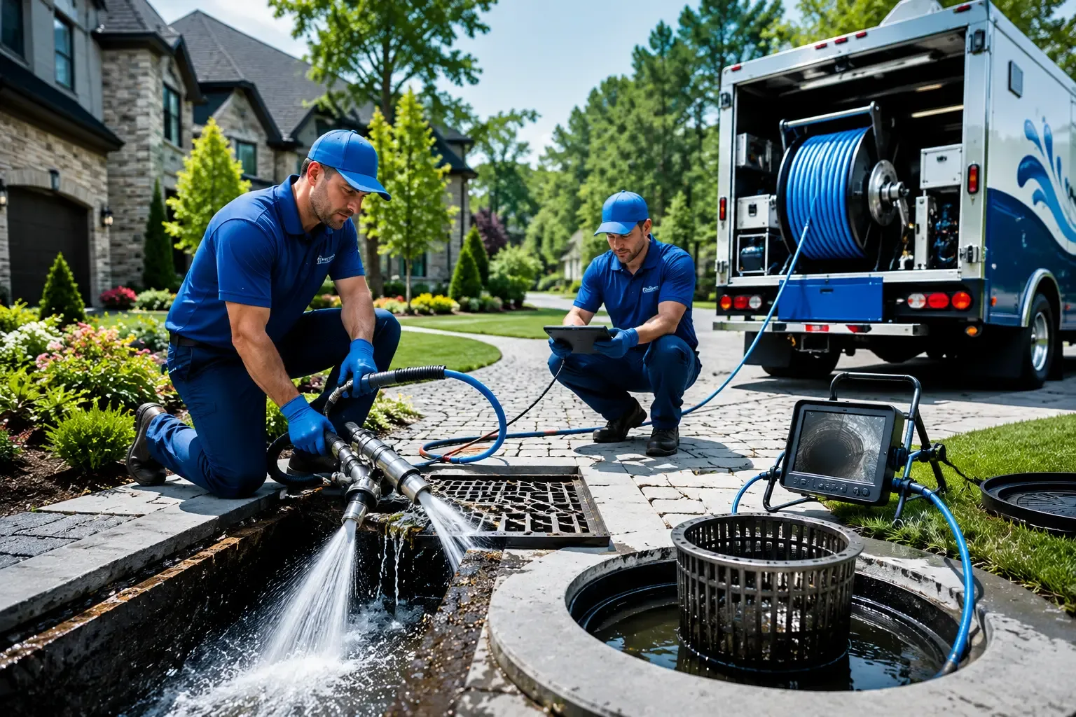 Local outdoor drain cleaning professionals in Greenwich, OH